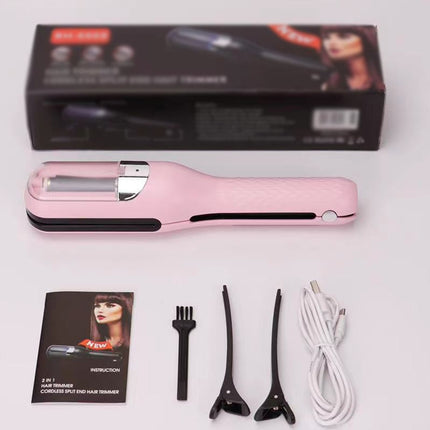 Rynka | Automatyczny trymer do rozdwojonych siedliskek | Jakość salonu | Zachowuje długość | Wszystkie pojedyncze włosy | Ładowanie USB | Bateria 500 mAh | Precyzyjne Ostrza | Strona główna Pielęgnacja włosów | Lekki 265g | Zawiera maszyny do strzyżenia