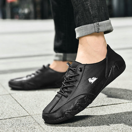UltraFlex | Skórzane obuwie boso premium | Uniseks | Wodoodporna i antypoślizgowa gumowa podeszwa | Komfortowy krój | Stylowy wygląd | Idealny do naturalnego ruchu i zdrowego chodzenia