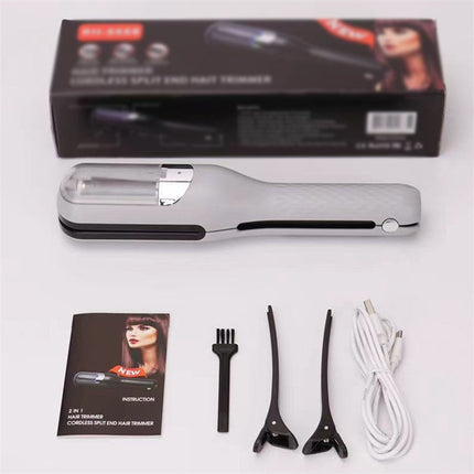 Rynka | Automatyczny trymer do rozdwojonych siedliskek | Jakość salonu | Zachowuje długość | Wszystkie pojedyncze włosy | Ładowanie USB | Bateria 500 mAh | Precyzyjne Ostrza | Strona główna Pielęgnacja włosów | Lekki 265g | Zawiera maszyny do strzyżenia