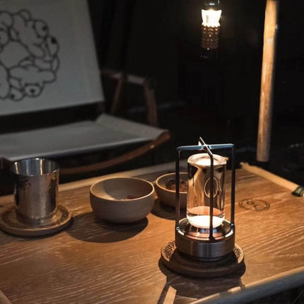 Lampa stołowa LED Nordic | elegancki wygląd | Sterowanie dotykowe | Tryby 3-kolorowe | Akumulator USB | Wysokiej jakości metal i kryształy | Opcje srebra, złota, czerni | Wszechstronne oświetlenie domu | Wodoodporność IP65
