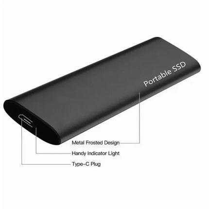 SKLEP DANYCH | Ultracienka przenośna pamięć masowa o pojemności 4 TB z szybkim przesyłaniem danych przez USB-C | Trwała konstrukcja typu Plug-and-Play | Kompatybilny z Windowsem i Macem