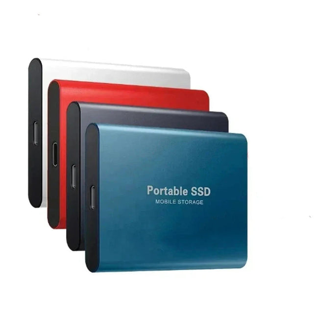 Superszybki zewnętrzny dysk SSD o pojemności 2 TB | Kompaktowa, szybka pamięć USB 3.1 | Interfejs M.2 typu C do komputerów stacjonarnych i laptopów
