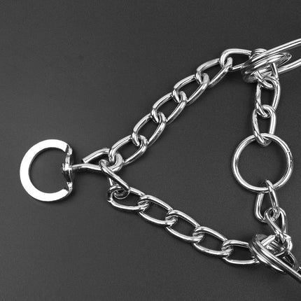 Regulowana obroża treningowa dla psa ciągnienia | Gumowana konstrukcja z zębami | Humanitarne wsparcie behawioralne | Dostępne wszystkie rozmiary | S-XL | Zapobieganie potencjalnemu ciągnięciu | Wzmocniona kontrola i komfort