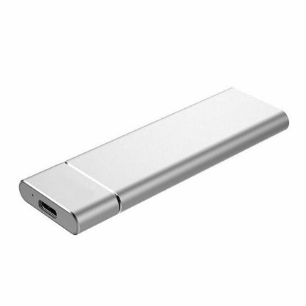 Superszybki przenośny dysk zewnętrzny EXTREMO™ o pojemności 8 TB | USB 3.1 | Typ C | Plug-and-Play | Kompatybilny ze smartfonami i konsolami | Trwała aluminiowa obudowa