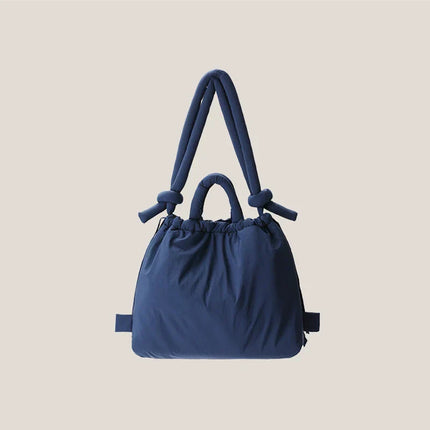 Torebka Emilia Puffer | Modny design | Wysokiej jakości materiał syntetyczny | Przestronny z wieloma przegródkami | 30x40x14cm | Zamknięcie na zamek | Wygodne uchwyty i regulowany pasek