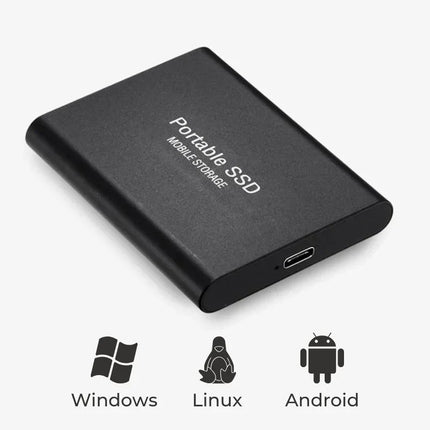 16TB | 8 TB | 4 TB | 2 TB | Przenośny zewnętrzny dysk SSD o ultraszybkiej pojemności 1 TB | USB 3.1 | Bezpieczne przechowywanie danych | Plug-and-Play | Funkcja „przeciągnij i upuść”.