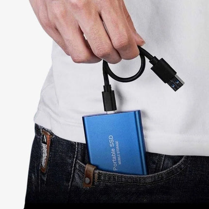 16TB | 8 TB | 4 TB | 2 TB | Przenośny zewnętrzny dysk SSD o ultraszybkiej pojemności 1 TB | USB 3.1 | Bezpieczne przechowywanie danych | Plug-and-Play | Funkcja „przeciągnij i upuść”.