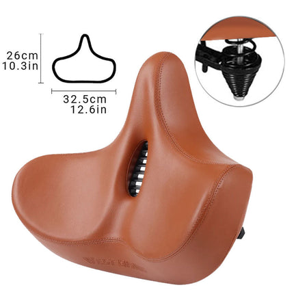 Velosoft | Ergonomiczne siodełko rowerowe | Większy komfort | Trwały materiał | Stylowy wygląd | Szeroki zasięg | Odporny na warunki atmosferyczne | Wspierający | Bezstresowe przejażdżki