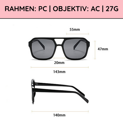 Kwadratowe okulary zimowe w stylu retro | Żywe, cukierkowe kolory | Odblaskowa soczewka emitowana przed promieniowaniem UV | duży towarzysz plaży | Modny komfort