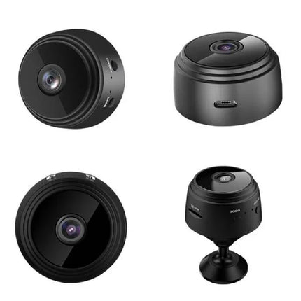Wodoodporna bezprzewodowa kamera HD z noktowizorem | Uchwyt magnetyczny | Do samochodu kempingowego, przyczepy | Rozdzielczość 720P | Łączność z Androidem/iPhonem | Obrotowy o 360° | Wykrywanie ruchu | Obsługuje do 128 GB SD