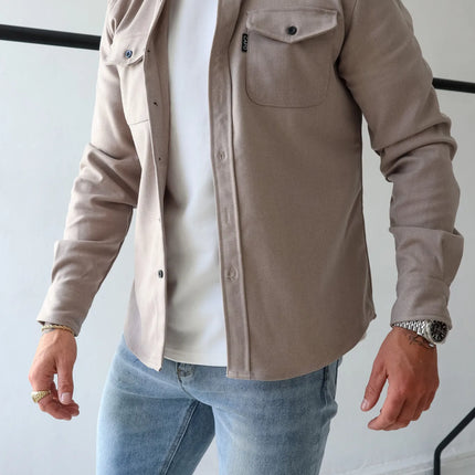 Bluza męska Felix | Nowoczesna elegancja Ponadczasowy styl | Kurtka bawełniana lub regularnie kroju | Łatwa pielęgnacja | Rozmiary S do XL | Kolory: granatowy lub grafitowy | Oddychający komfort | Autor: Van Hallen Melbourne