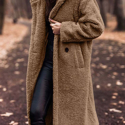 Damska kurtka oversize MonAmi® Teddy | Pluszowa Tekstura | Odzież wierzchnia na jesień i zimę | Wysokiej jakości materiał | Wygodne dopasowanie | Stylowy wygląd