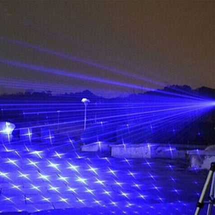Niebieski Laser | Kompaktowy Towarzysz Na Zewnątrz | Odbłyśnik Wysokiej Wydajności | Lekkie i Trwałe Aluminium | natychmiastowe Rozpalanie Ognia | Wysokiej Mocy Latarka Taktyczna | Noustia