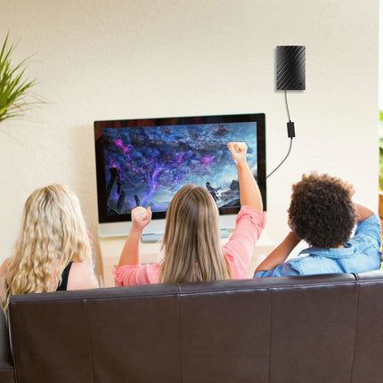 Antena HDTV Noustia | Obsługa 4K | Zasięg 600 Mil | Do Użytku Wewnątrz i Na Zewnątrz | Woododporna | Wzmocniony sygnał | Kabel Koncentryczny 5m | Rozdzielczość 1080P i 4K | Bez Opłat za Subskrypcje 