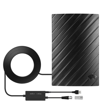 Antena HDTV Noustia | Obsługa 4K | Zasięg 600 Mil | Do Użytku Wewnątrz i Na Zewnątrz | Woododporna | Wzmocniony sygnał | Kabel Koncentryczny 5m | Rozdzielczość 1080P i 4K | Bez Opłat za Subskrypcje 
