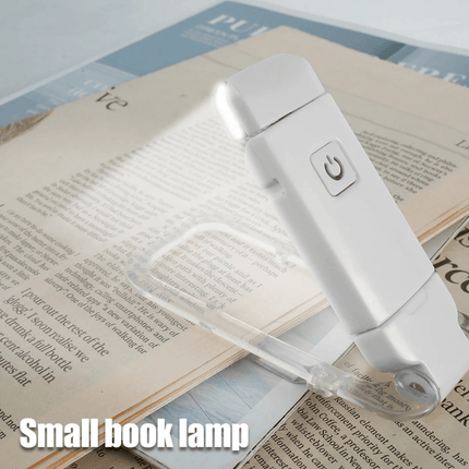 Lampka do czytania LED | Regulowana jasność i temperatura barwowa | USB do ładowania | Zmniejszenie zwolnienia oczu | Kompaktowa konstrukcja | Blokuje 99,9% światła niebieskiego | Idealna do podróży | Czarna, biała, różowa, niebieska