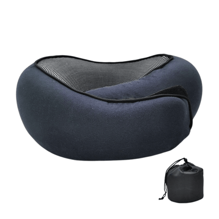 Poduszka podróżna Noustia | Ergonomiczne wsparcie karku | Miękkie i oddychające materiały | Zapięcie na zatrzask | Komfort w podróży
