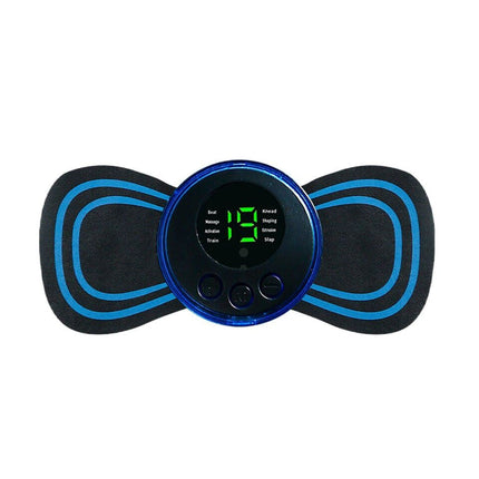 Przenośny masażer całego ciała Noustia | Urządzenie EMS | 8 trybów masażu | USB | Ładowanie mięśniowego | Regulowana dystrybucja | LED baterii | Przenośny i podróżny