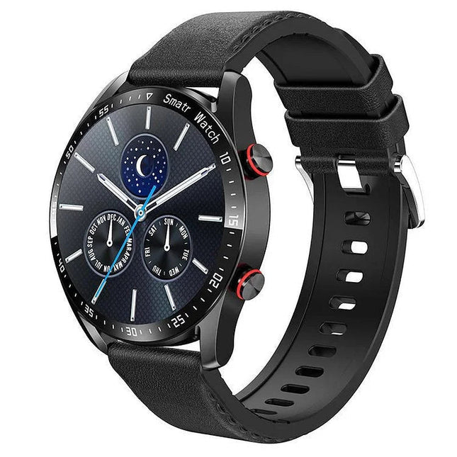 Smartwatch Noustii | Ekran 1,45" | Monitorowanie Zdrowia | Tętno, Cukier, podłoże, Saturacja | IP67 Wodoodporność | Bluetooth Rozmowy, Muzyka | Różne Kolory Paska