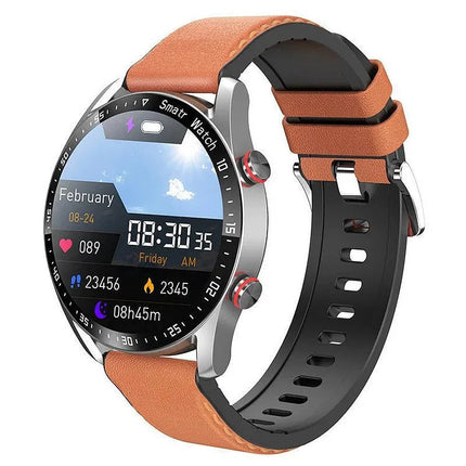 Smartwatch Noustii | Ekran 1,45" | Monitorowanie Zdrowia | Tętno, Cukier, podłoże, Saturacja | IP67 Wodoodporność | Bluetooth Rozmowy, Muzyka | Różne Kolory Paska