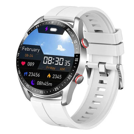 Smartwatch Noustii | Ekran 1,45" | Monitorowanie Zdrowia | Tętno, Cukier, podłoże, Saturacja | IP67 Wodoodporność | Bluetooth Rozmowy, Muzyka | Różne Kolory Paska
