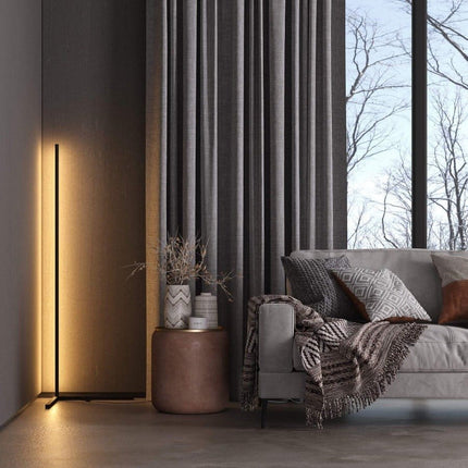 HELIOS | Elegancka lampa stojąca podłogowa | Trwała konstrukcja | Ciepła i zachęcająca atmosfera | Wszechstronne opcje stylu