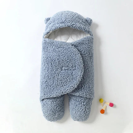 Ultra-miękki miś SnuggleBear | Przytulny regulowany kocyk dziecięcy | Bezpieczny komfort i ciepło niemowlęcia