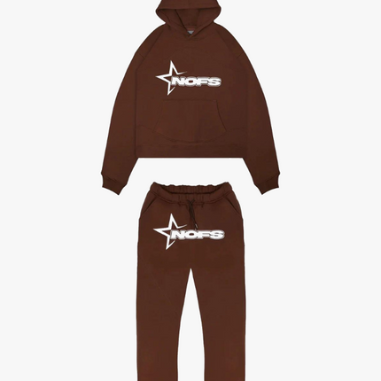 Zestaw bluz i spodni unisex NOFS | Miękka mieszanka bawełny | Nowoczesny styl | Wygodne i oddychające | Wszechstronne mieszanie i dopasowywanie | Rozmiary S-XXL