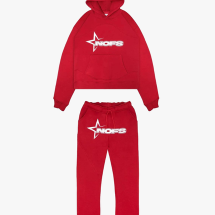 Zestaw bluz i spodni unisex NOFS | Miękka mieszanka bawełny | Nowoczesny styl | Wygodne i oddychające | Wszechstronne mieszanie i dopasowywanie | Rozmiary S-XXL