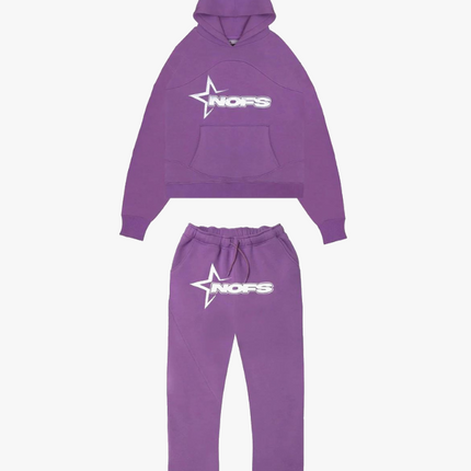 Zestaw bluz i spodni unisex NOFS | Miękka mieszanka bawełny | Nowoczesny styl | Wygodne i oddychające | Wszechstronne mieszanie i dopasowywanie | Rozmiary S-XXL