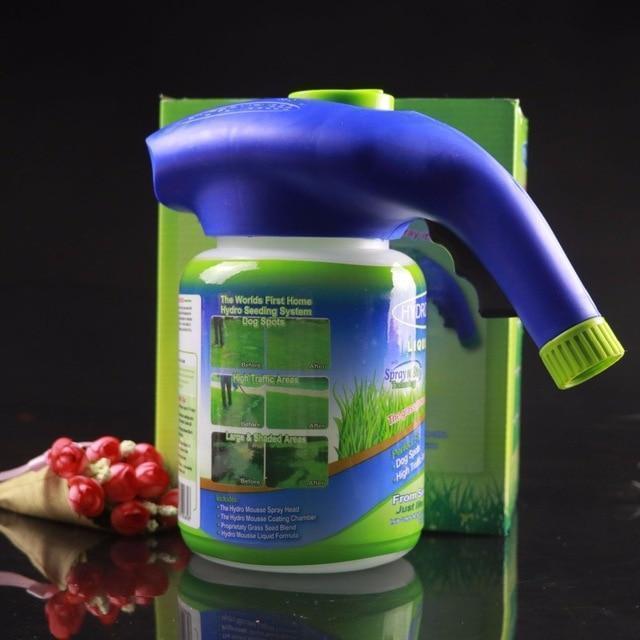 Opryskiwacz do nasion trawy w płynie | Naprawa trawnika | Szeroki zasięg | Przystawka Easy-Spray | W zestawie płynny wyłącznik | Ekologiczny | Uniwersalne złącze zabezpieczające | Wszystkie sterowniki dla klimatu | Szybkie zielone wyniki