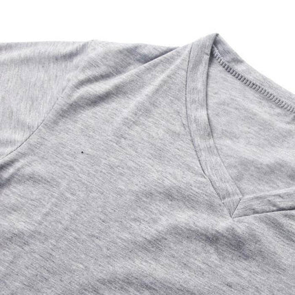 Szafa Melbourne | T-shirt męski z dekoltem w kształcie liter V | Miękka, oddychająca tkanina | Wygodne miejsce zamieszkania | Stylowe kolory | Wszechstronna odzież na co dzień | Idealny element pośredni lub warstwowy