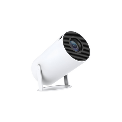 Mini projektor HD | Wi-Fi6 i Bluetooth 5.0 | Rozdzielczość 720p | Dekodowanie wideo 4K | Wbudowane aplikacje do strumieniowego | Wyświetlacz 130" | Automatyczna ostrość i Keystone | HDMI, USB, MicroSD | Przenośna konstrukcja | Trwała żarówka