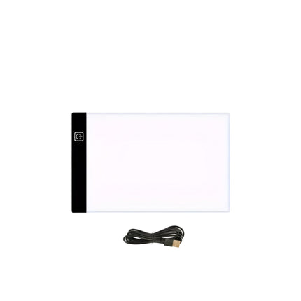 Mobilna Tablica LED A3 A4 A5 | Zasilanie USB | Regulowane Poziomy Jasności | Ochrona Oczu | Wszechstronna do Sztuki, Tatuażu, Quiltingu i Projektów | Lekka i Kompaktowa Konstrukcja Dla Artystów i Projektantów