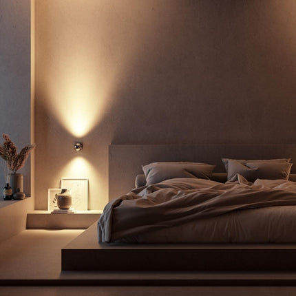 Nowoczesna lampa ścienna PONTOS | Trwała oprawa LED | Energooszczędny | Idealny do pomieszczeń mieszkalnych | Łatwa instalacja | Wszechstronny design