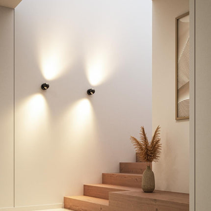 Nowoczesna lampa ścienna PONTOS | Trwała oprawa LED | Energooszczędny | Idealny do pomieszczeń mieszkalnych | Łatwa instalacja | Wszechstronny design