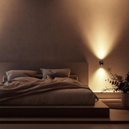 Nowoczesna lampa ścienna PONTOS | Trwała oprawa LED | Energooszczędny | Idealny do pomieszczeń mieszkalnych | Łatwa instalacja | Wszechstronny design