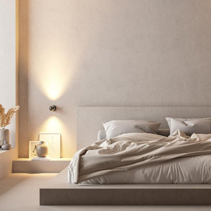 Nowoczesna lampa ścienna PONTOS | Trwała oprawa LED | Energooszczędny | Idealny do pomieszczeń mieszkalnych | Łatwa instalacja | Wszechstronny design