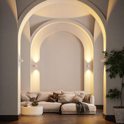 Nowoczesna lampa ścienna PONTOS | Trwała oprawa LED | Energooszczędny | Idealny do pomieszczeń mieszkalnych | Łatwa instalacja | Wszechstronny design