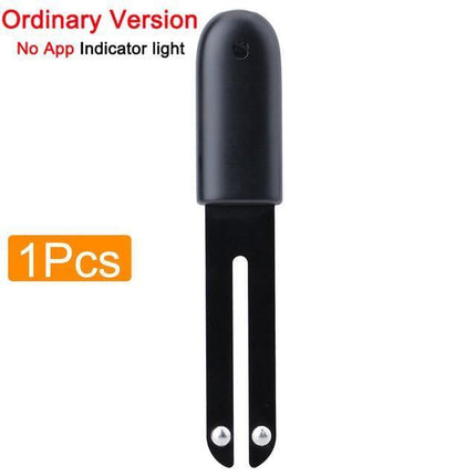 Inteligentny wodomierz roślinny | Czujnik stanu | Woododporny | Wykrywanie światła i temperatury | Połączenie aplikacji Bluetooth | Baza danych roślinnych | Lampka kontrolna | Bateria CR2032 w zestawie