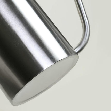 Konewka ze stali nierdzewnej Bia | Pojemność 1,5 litra | 3 zakończenie | 10" szer. x 8" wys. | Nowoczesne akcesoria do pielęgnacji roślin