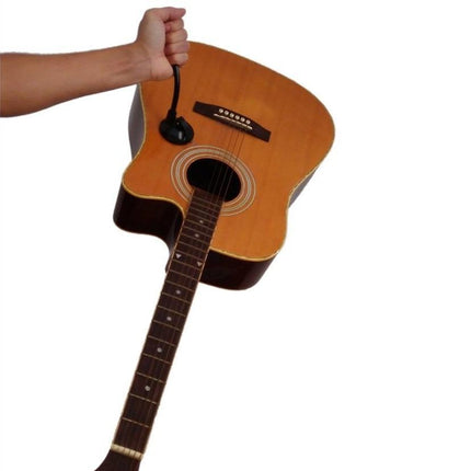 Inteligentny stojak na gitarę | Uniwersalny uchwyt na telefon | Nadaje się do urządzeń poniżej 6 cali | Łatwe odłączenie | spójny z gitarami elektrycznymi, akustycznymi i klasycznymi | Odtwarzaj muzykę w miejscu i czasie