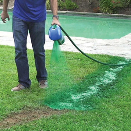 Opryskiwacz do nasion trawy w płynie | Naprawa trawnika | Szeroki zasięg | Przystawka Easy-Spray | W zestawie płynny wyłącznik | Ekologiczny | Uniwersalne złącze zabezpieczające | Wszystkie sterowniki dla klimatu | Szybkie zielone wyniki