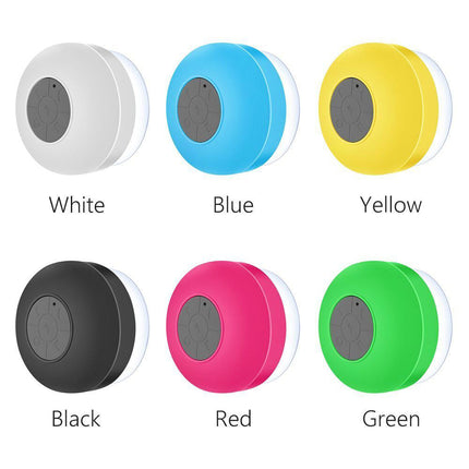 Wodoodporny bezprzewodowy głośnik Bluetooth | Przenośna konstrukcja przyssawki | Moc wyjściowa 3 W | 5 godzin zamknięty | Zasięg 10 metrów | kompatybilność z komputerem stacjonarnym, ścianą, oknem | Ładowanie USB | Dostępne w wielu kolorach