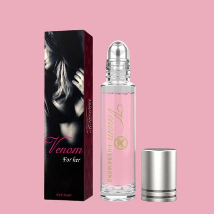 PheroScents | Perfumy z feromonami dla kobiet | Lekko pachnące | Bez ftalanów | Aplikator kulkowy | Długotrwały zapach | Zwiększa naturalną atrakcyjność | Gotowy do podróży | Eleganckie opakowanie