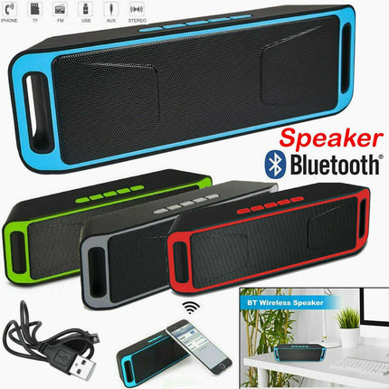 Przenośny głośnik Bluetooth | Bezprzewodowe audio | Wbudowany mikrofon | Przetworniki 2 x 40 mm | Moc wyjściowa 10 W | Technologia V-Basu | Wejście MicroSD i 3,5 mm | Akumulator | Do 6 godzin zamkniętych | Czarny