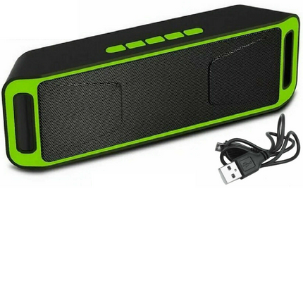Przenośny głośnik Bluetooth | Bezprzewodowe audio | Wbudowany mikrofon | Przetworniki 2 x 40 mm | Moc wyjściowa 10 W | Technologia V-Basu | Wejście MicroSD i 3,5 mm | Akumulator | Do 6 godzin zamkniętych | Czarny
