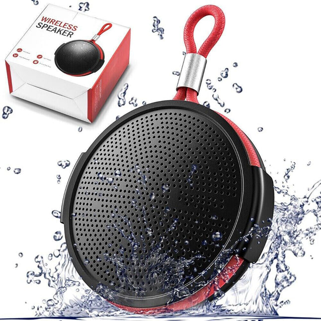 Przenośny głośnik Bluetooth | Woododporny dźwięk bezprzewodowy | 8H Czas ochronny | Woododporny IPX5 | Rozmowy w postępowaniu głośnomówiącym | Zasięg 33 stóp | Bluetooth 4.2 | Uniwersalna kompatybilność | wykorzystanie wynikające z kart TF