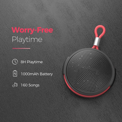Przenośny głośnik Bluetooth | Woododporny dźwięk bezprzewodowy | 8H Czas ochronny | Woododporny IPX5 | Rozmowy w postępowaniu głośnomówiącym | Zasięg 33 stóp | Bluetooth 4.2 | Uniwersalna kompatybilność | wykorzystanie wynikające z kart TF