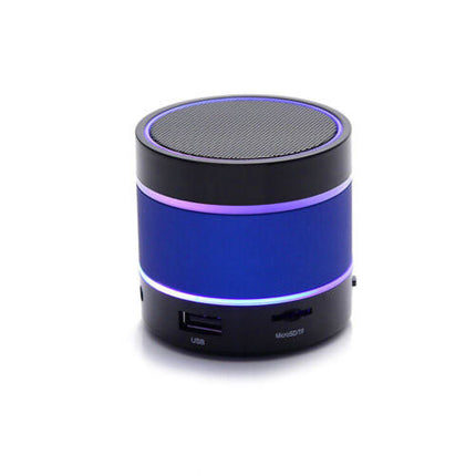 Przenośny głośnik Bluetooth | Światło bezpieczne kolor LED | Wbudowany mikrofon | Łączność USB i AUX | Akumulator | Stereofoniczny dźwięk przestrzenny | kompatybilny z iPhonem, Androidem i Echo